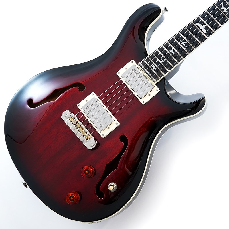 P.R.S. SE Hollowbody Standard Fire Red Burstの画像